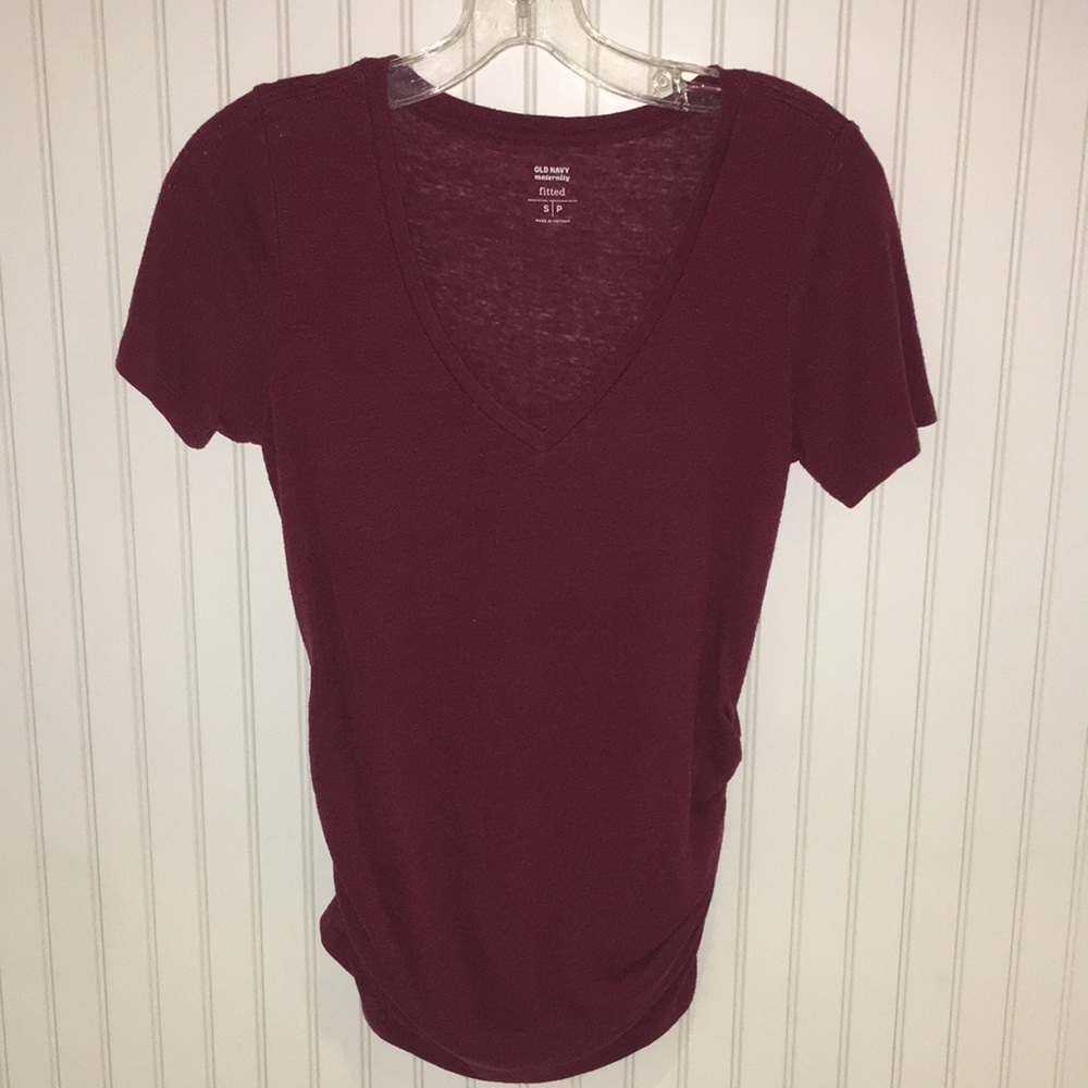 Short Sleeved Maternity Shirt
